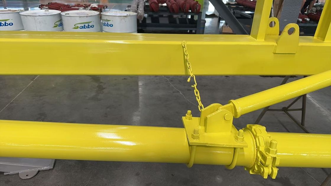 133mm Pipe Diameter and 12m Max Horizontal Reach Climbing Concrete Placing Boom for Various Applications