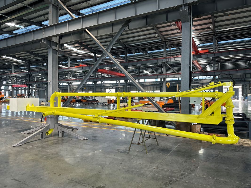 12m Max Horizontal Reach Versatile Concrete Boom Placer with 133mm Pipe Diameter and 0-85° Elevation Angle