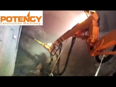 Potency KC30 Series Shotcrete Robot Working Videos