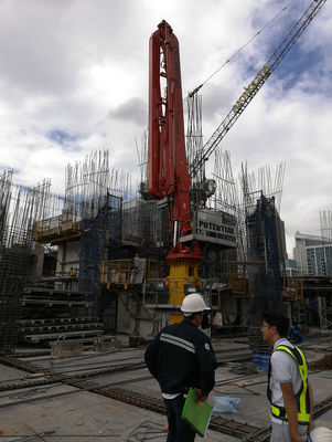 Hydraulic Concrete Placement Boom 380V / 50Hz Electric Power Type