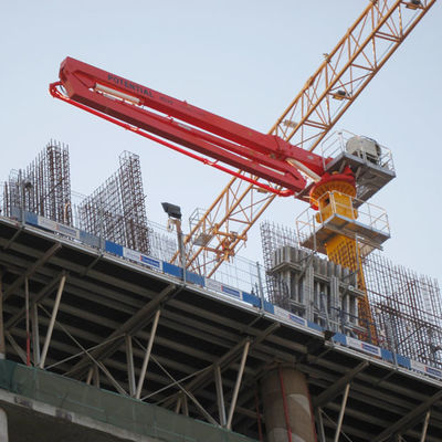 11Kw Power Output Concrete Placing Boom 28MPa Hydraulic System Pressure