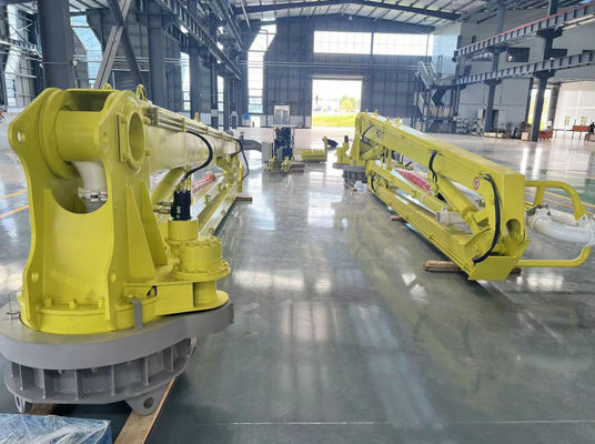 5.5Kw Electric Power Output Concrete Placing Boom HG17 Spider For Precise Placement
