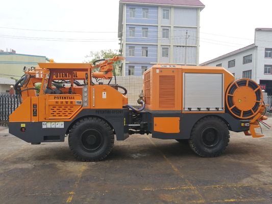 82KW / 2200rpm Concrete Spraying Machine Ungerground Mining Shotcrete Equipment