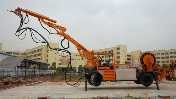 Robotic Underground Shotcrete Machine Motor Rated Power 45 22KW / 1480rpm