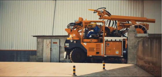 45KW / 1480rpm Robotic Shotcrete Machine Outside Dimension 7410x2200x3200mm