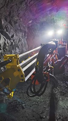 Hydraulic Jumbo Rock Drill 32.6kW 43mm - 76mm Drilling Diameter KD06A-1BCD