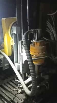 1500mm Drill Pipe Length DTH Drilling Rig 76 - 203mm Drilling Diameter KD-KDQ150