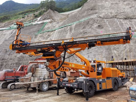 Rock Drilling And Anchoring And Grouting Equipment With 11m Max.Operating Height