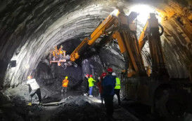 4.5m Anchor Cable Trolley 22Kw Single Pole For Soft Rock Large Deformation Tunnel