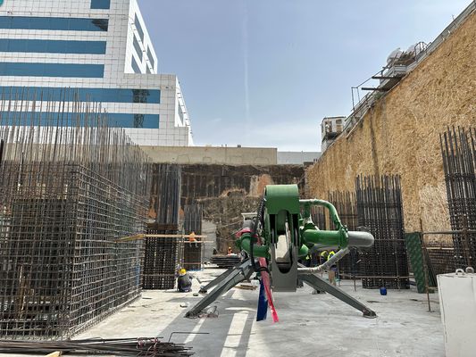 3.75t Weight Without Counterweight Concrete Placing Boom With 6650/5650/4700mm Booms And Concrete Spiders