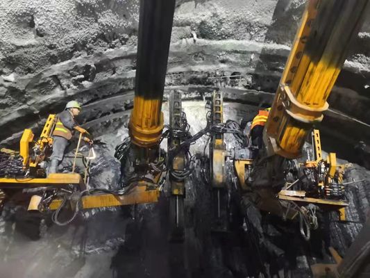 Φ33-64mm Drilling Diameter Rock Drill for 3m/min Propulsion Speed Drilling Anchoring Grouting Equipment in 10m Max. Depth